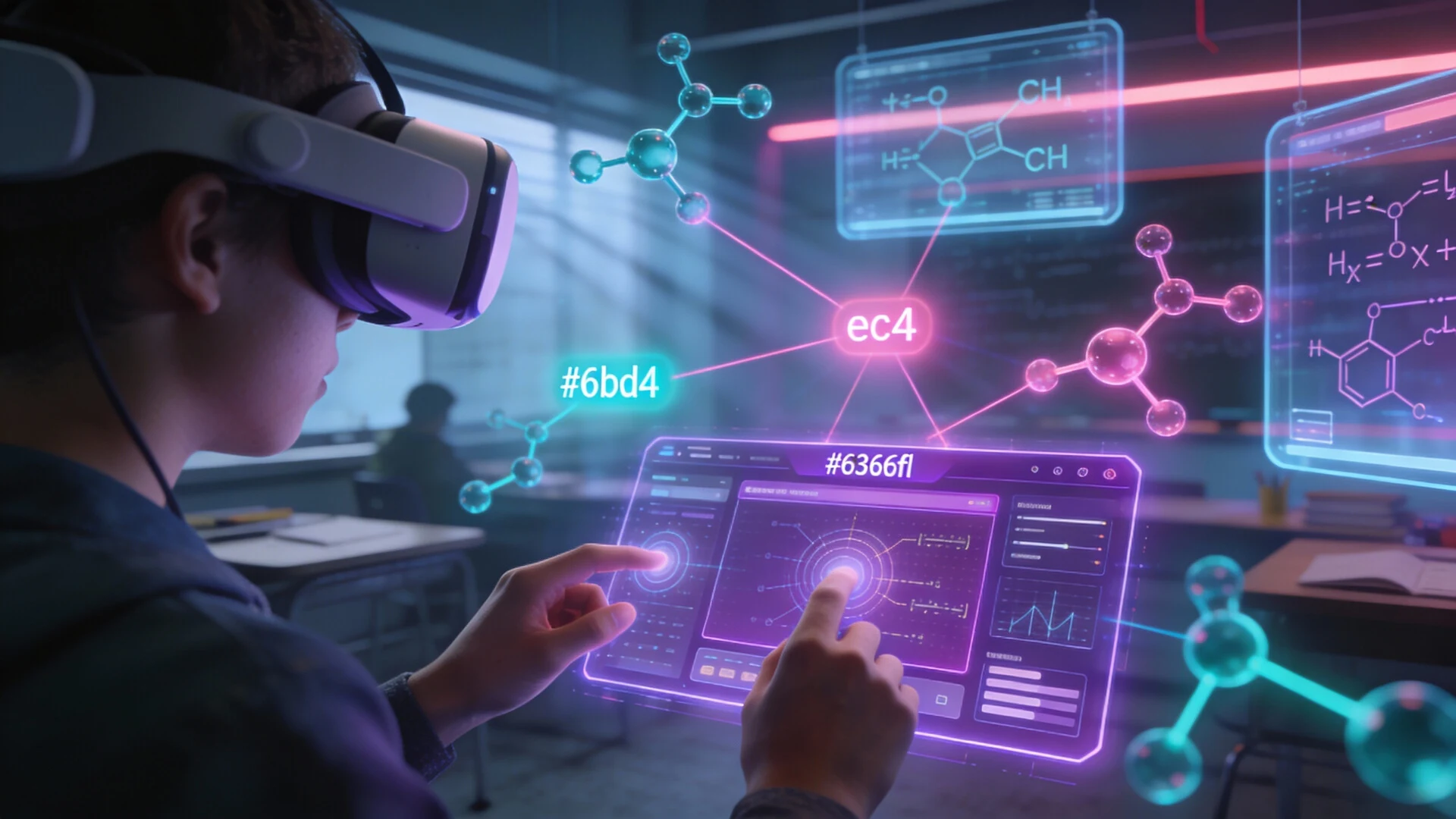 VR Learning Interface 3